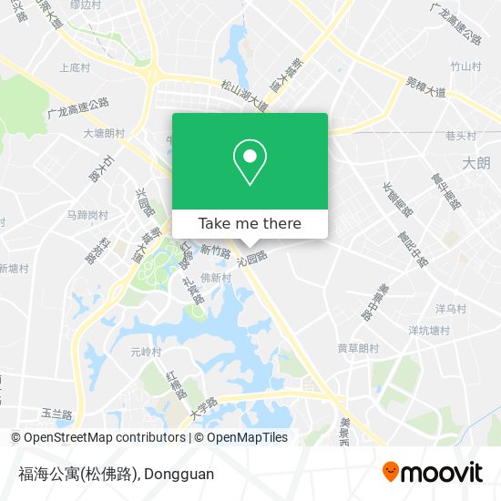 福海公寓(松佛路) map
