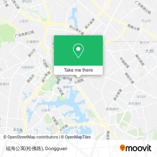 福海公寓(松佛路) map