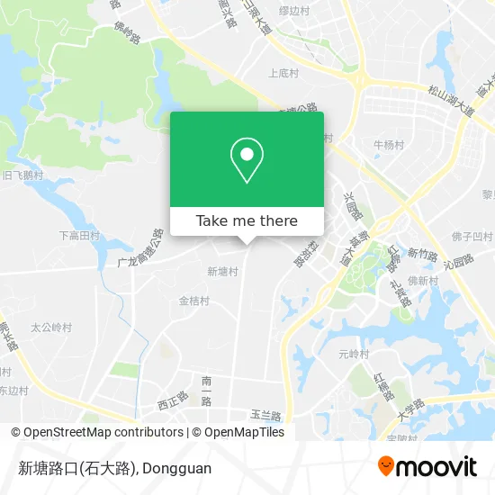 新塘路口(石大路) map