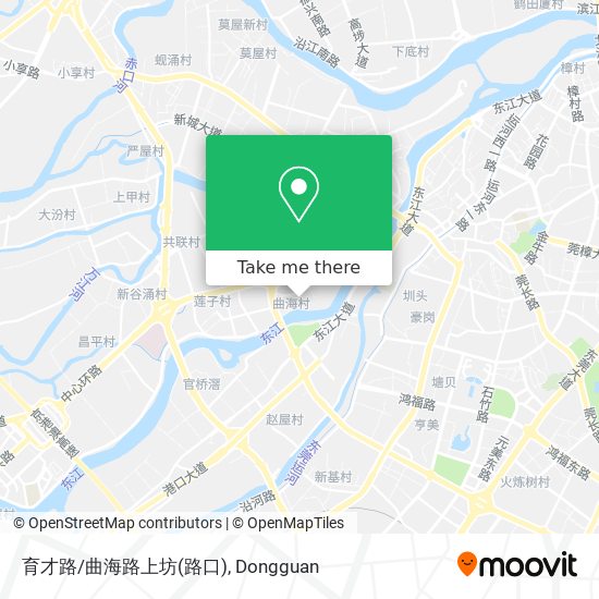 育才路/曲海路上坊(路口) map