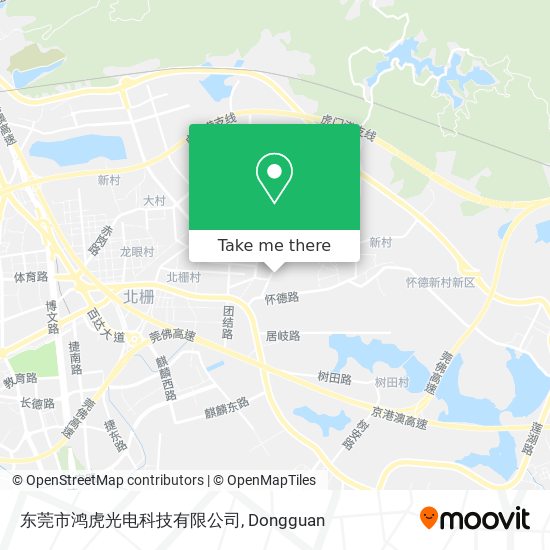 东莞市鸿虎光电科技有限公司 map