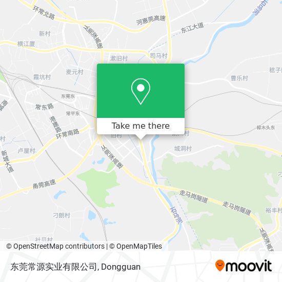 东莞常源实业有限公司 map