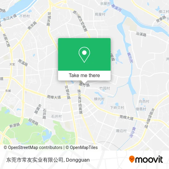 东莞市常友实业有限公司 map