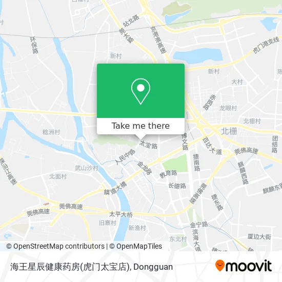 海王星辰健康药房(虎门太宝店) map