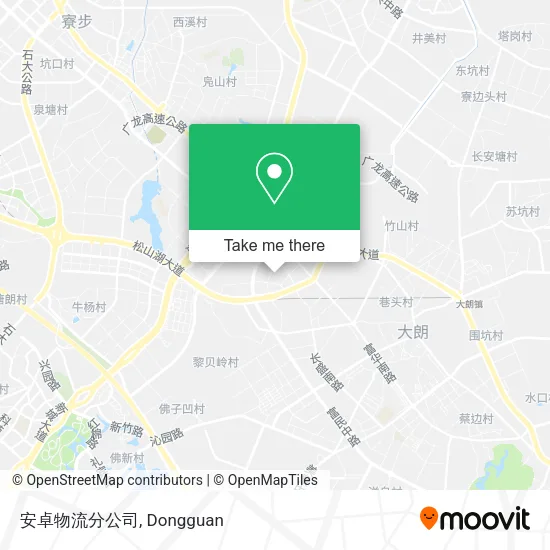 安卓物流分公司 map