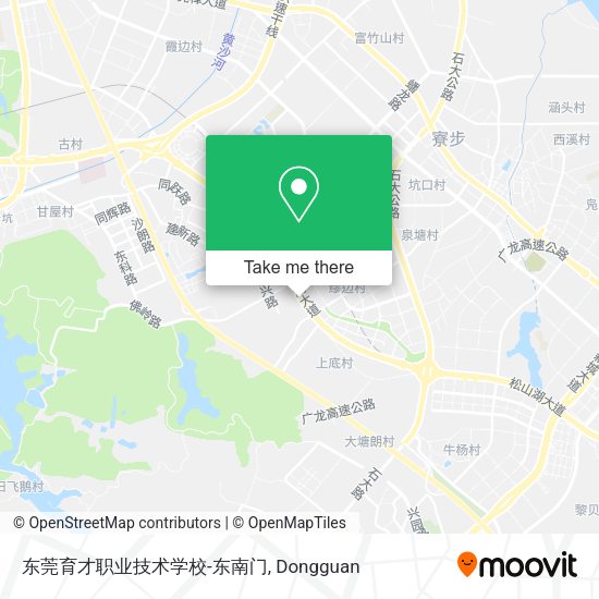 东莞育才职业技术学校-东南门 map