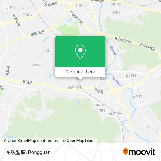 东硕塑胶 map