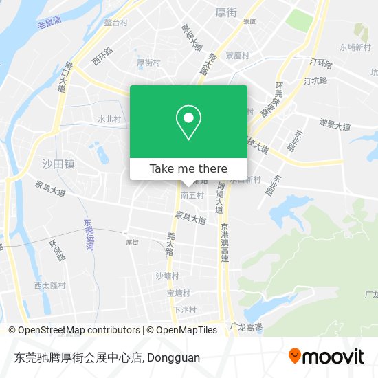 东莞驰腾厚街会展中心店 map