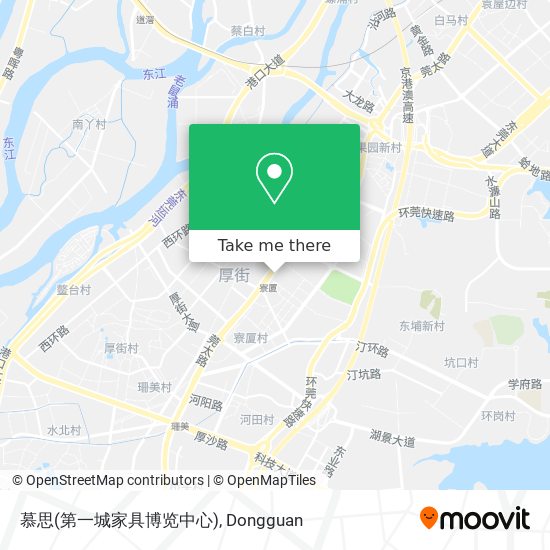 慕思(第一城家具博览中心) map