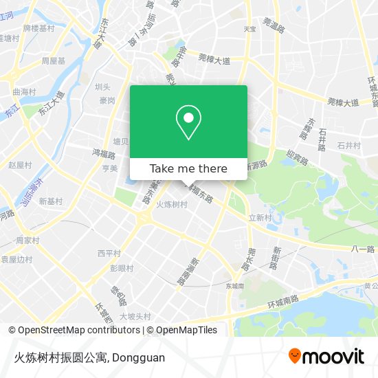 火炼树村振圆公寓 map