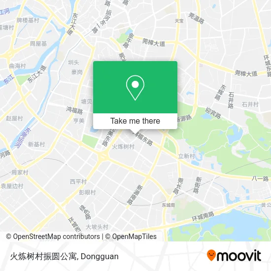 火炼树村振圆公寓 map