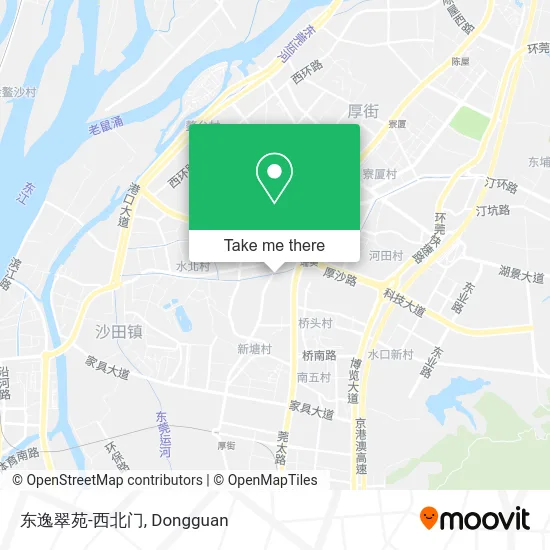 东逸翠苑-西北门 map