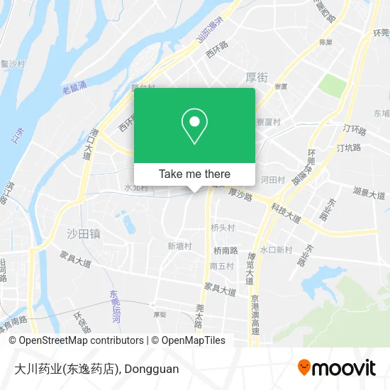 大川药业(东逸药店) map
