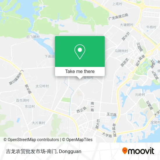 吉龙农贸批发市场-南门 map