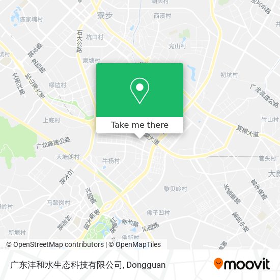 广东沣和水生态科技有限公司 map