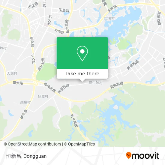 恒新昌 map