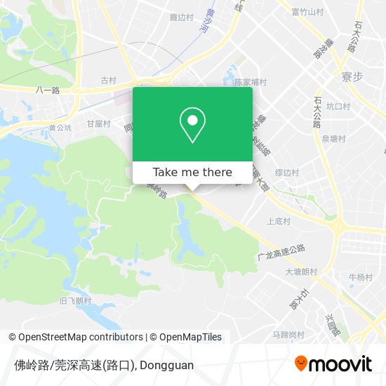 佛岭路/莞深高速(路口) map