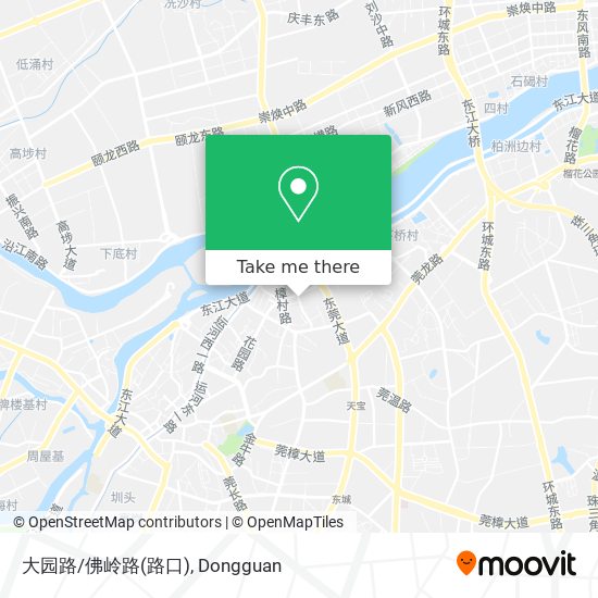 大园路/佛岭路(路口) map