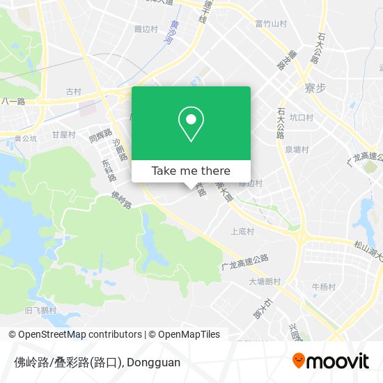 佛岭路/叠彩路(路口) map