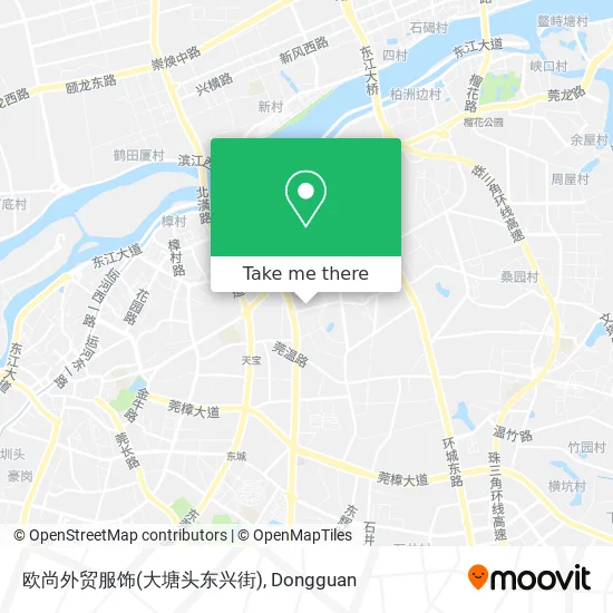 欧尚外贸服饰(大塘头东兴街) map