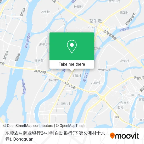 东莞农村商业银行24小时自助银行(下漕长洲村十六巷) map