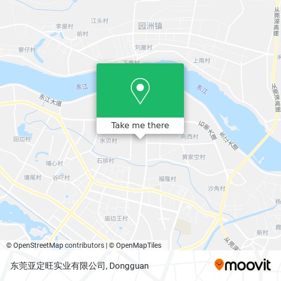 东莞亚定旺实业有限公司 map
