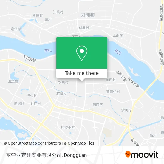 东莞亚定旺实业有限公司 map
