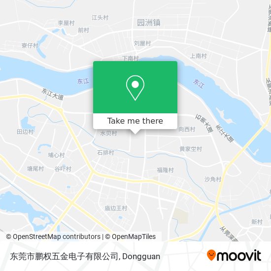 东莞市鹏权五金电子有限公司 map