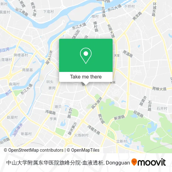 中山大学附属东华医院旗峰分院-血液透析 map