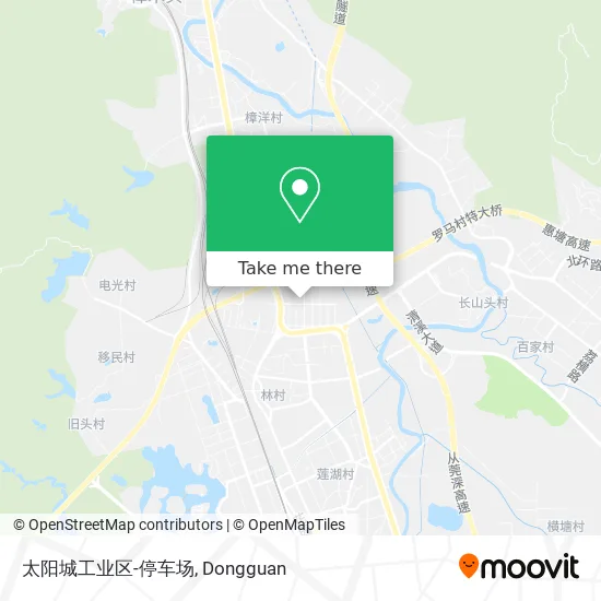 太阳城工业区-停车场 map