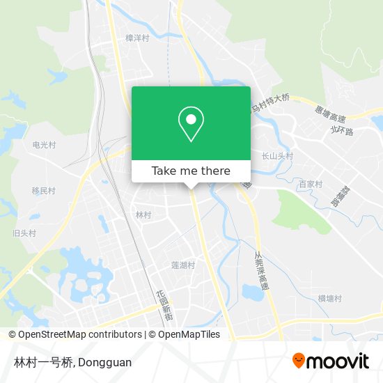 林村一号桥 map