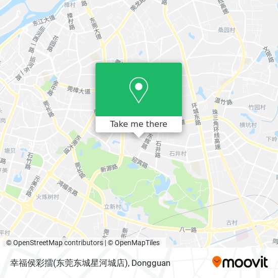 幸福侯彩擂(东莞东城星河城店) map