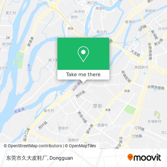东莞市久大皮鞋厂 map