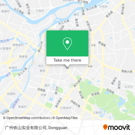 广州铁山实业有限公司 map