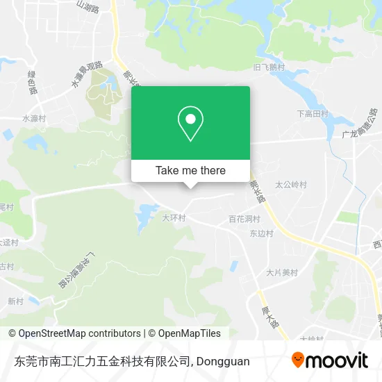 东莞市南工汇力五金科技有限公司 map