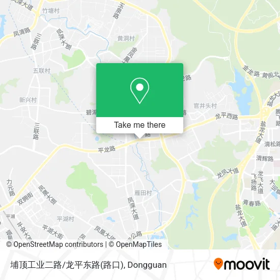 埔顶工业二路/龙平东路(路口) map