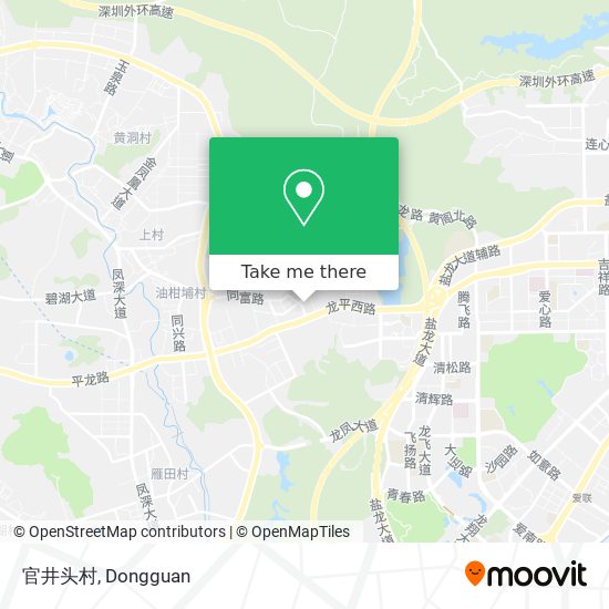 官井头村 map