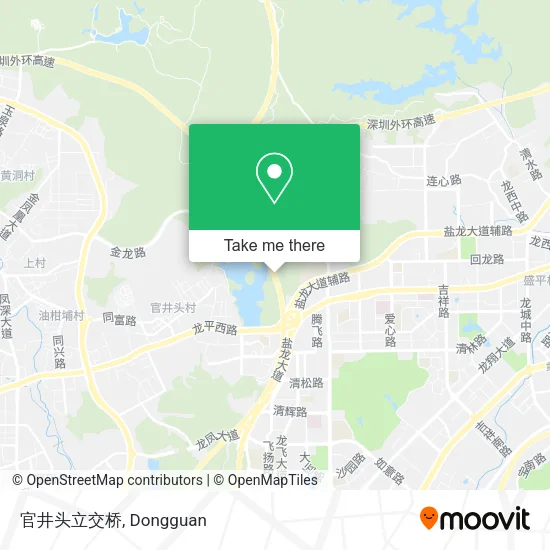 官井头立交桥 map