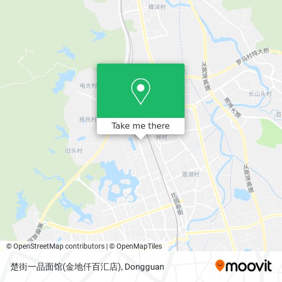 楚街一品面馆(金地仟百汇店) map