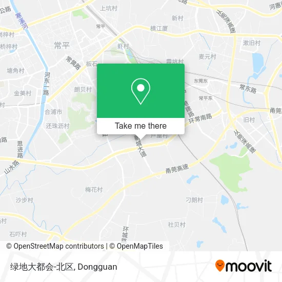 绿地大都会-北区 map