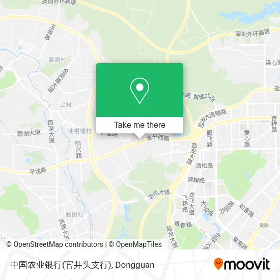 中国农业银行(官井头支行) map