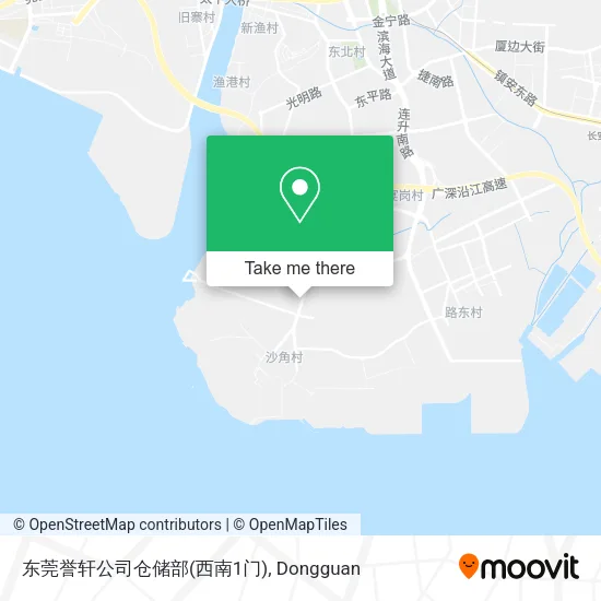 东莞誉轩公司仓储部(西南1门) map