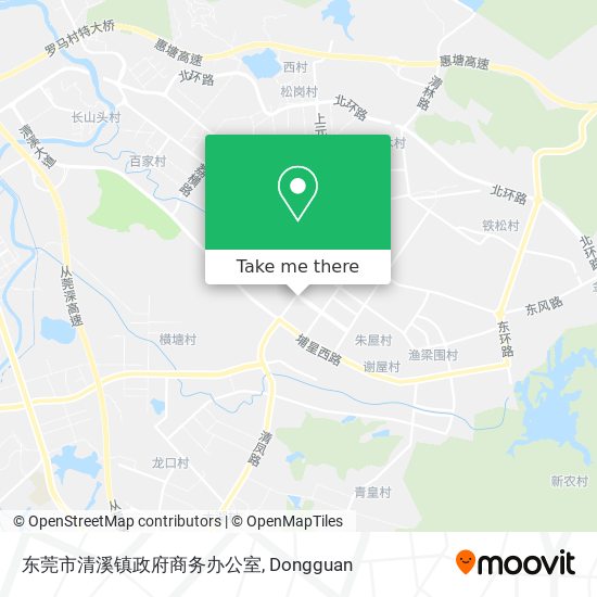 东莞市清溪镇政府商务办公室 map