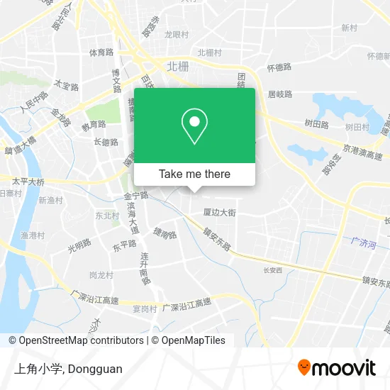 上角小学 map