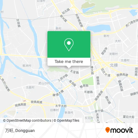 万旺 map