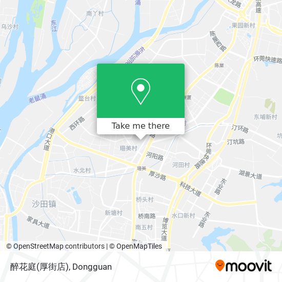 醉花庭(厚街店) map