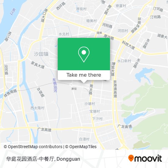 华庭花园酒店-中餐厅 map