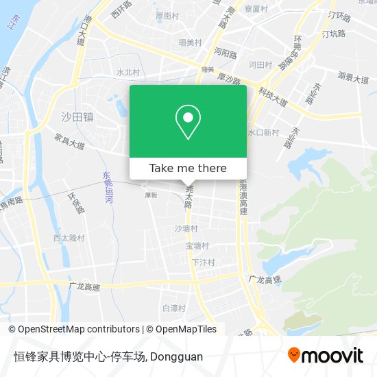 恒锋家具博览中心-停车场 map