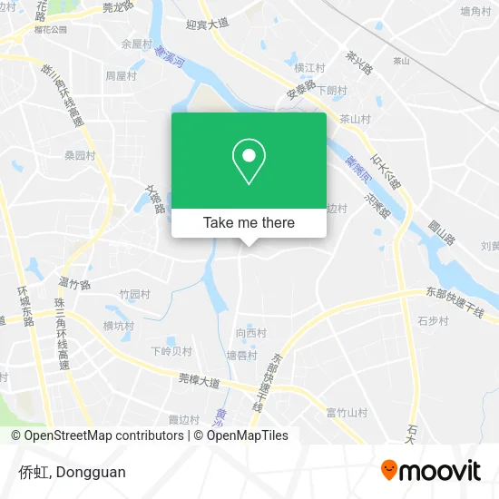 侨虹 map