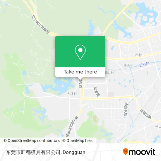 东莞市旺都模具有限公司 map